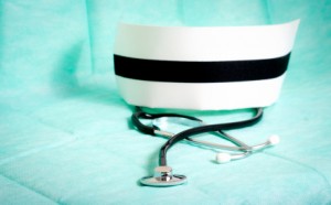 photo of nurse's cap for a nurse's plan for retirement.