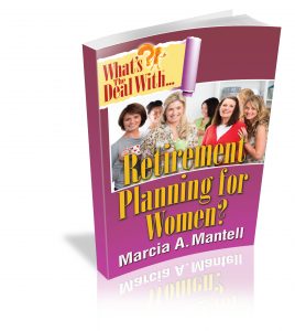 retirement planning for women - Book cover of my new book