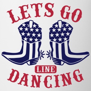 cute poster promoting line dancing is Martha's idea for a not so fancy retirement