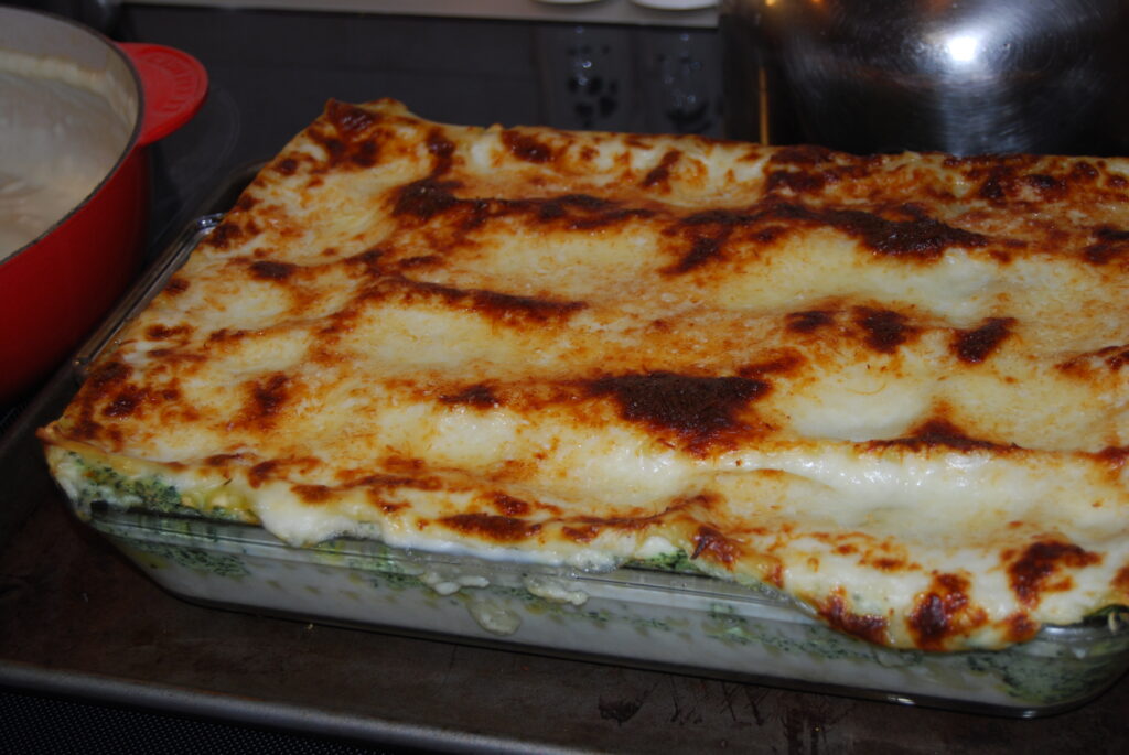 One version of Marcia's lasagna