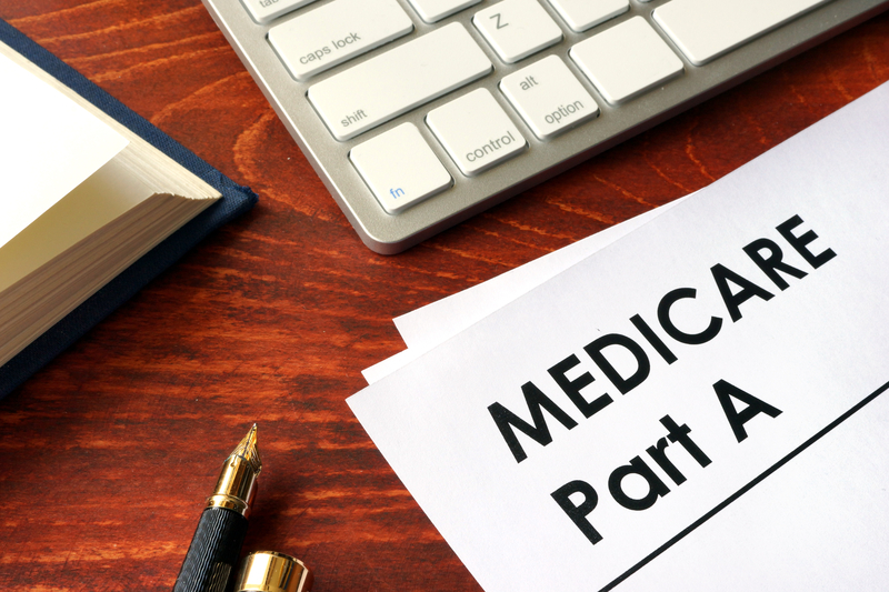 Image with Medicare Part A on a form