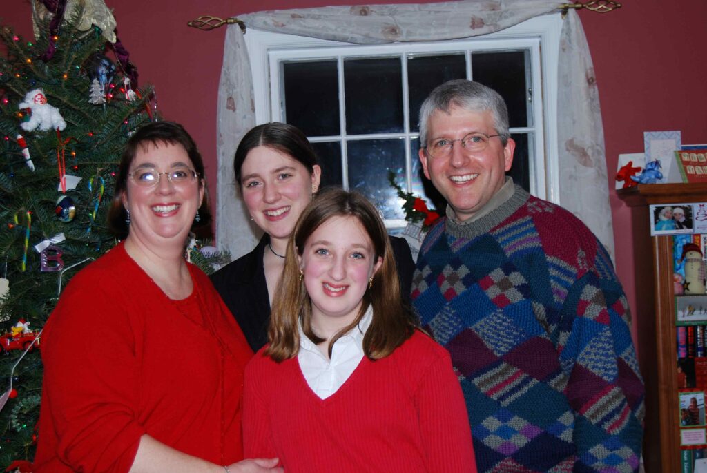 Family photo from Christmas 2006