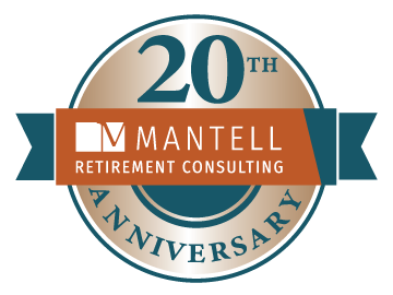 Image of the Mantell Retirement logo celebrating 20 years